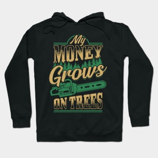 Lumberjack Woodworker Chainsaw Gift Hoodie